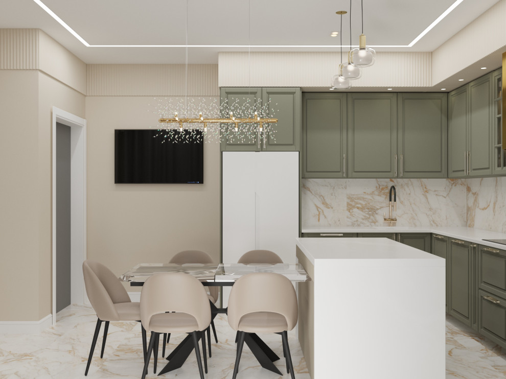 Кухня с островом