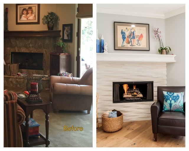 Inspiration for a large beach style home design remodel in Los Angeles