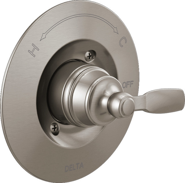 Delta T14032 Woodhurst Pressure Balanced Valve Trim Only Traditional