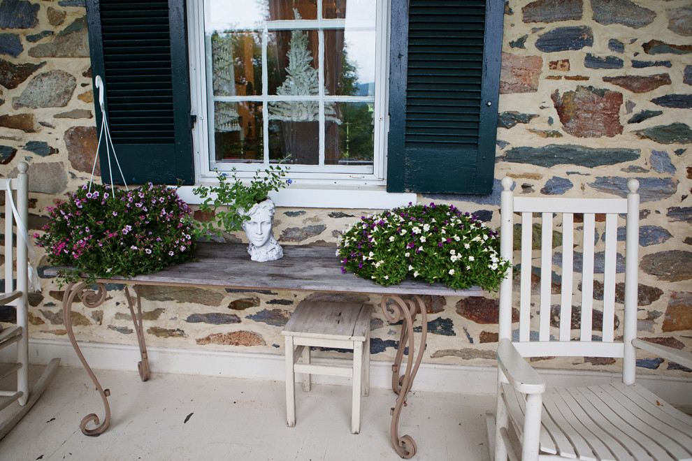 Inspiration for a country verandah in DC Metro.