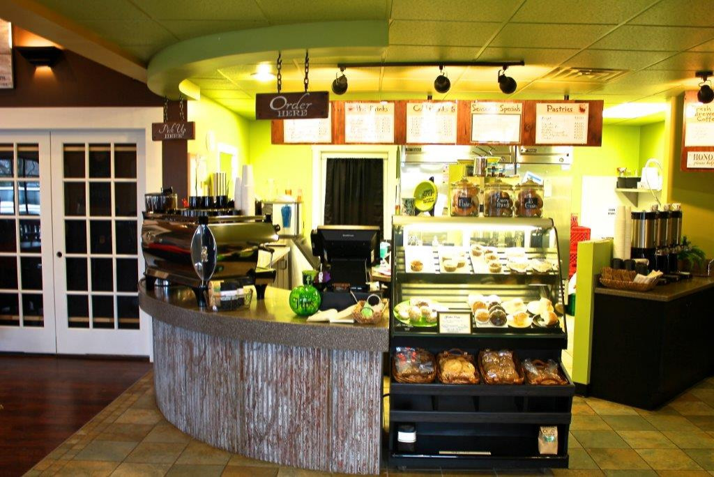Gas station to coffee shop