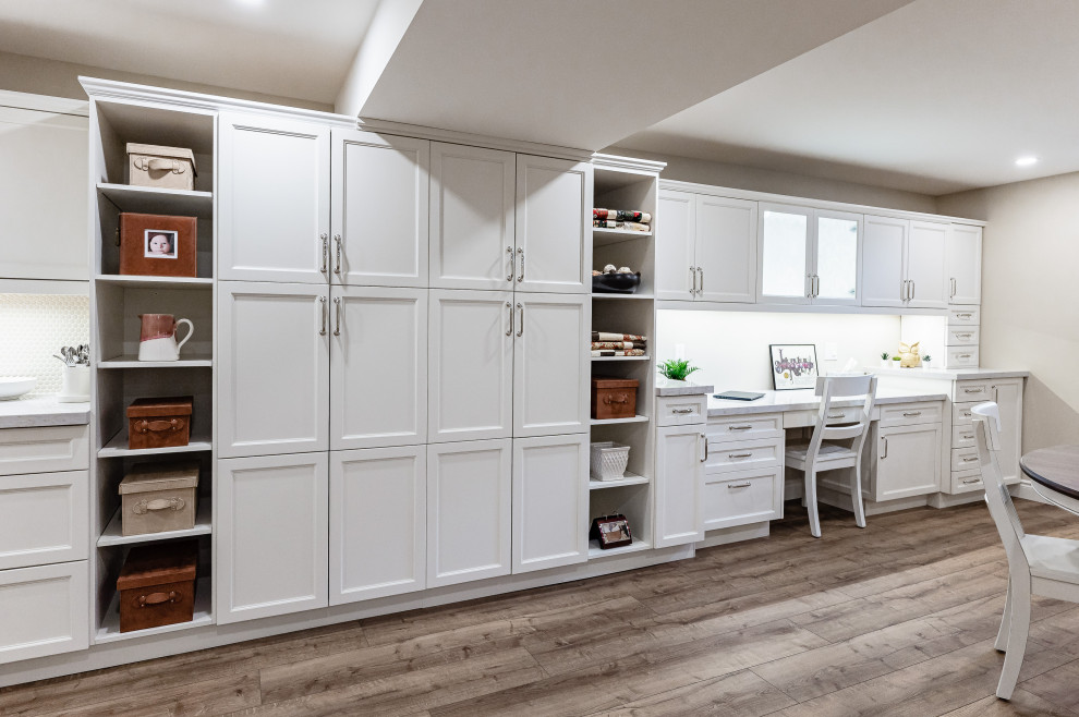 Basement - transitional basement idea