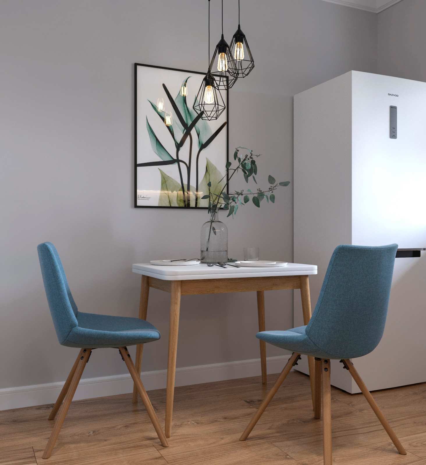 Квартира в скандинавском стиле