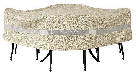 Outdoor Round Table & Chairs Cover - 108 inch