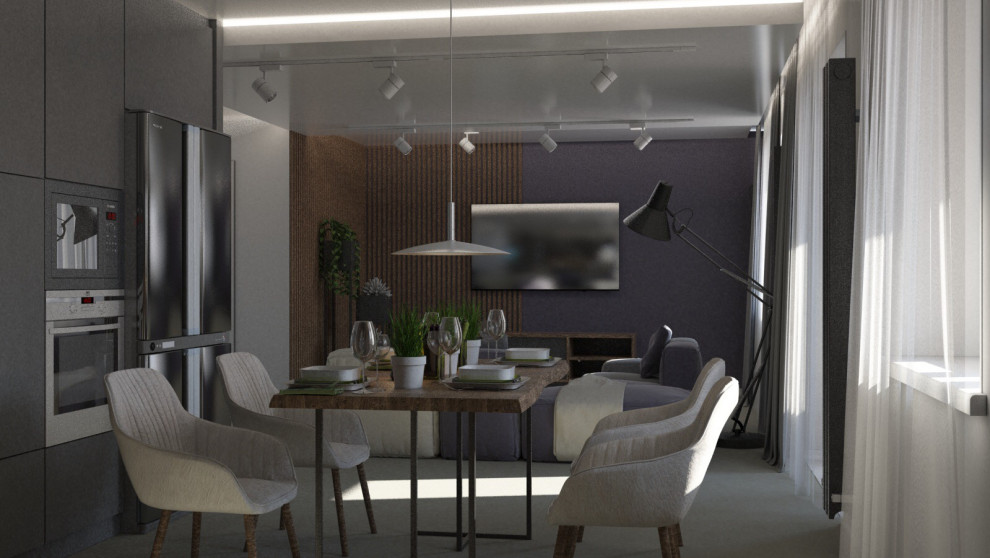 Кухни, гостиные комнаты