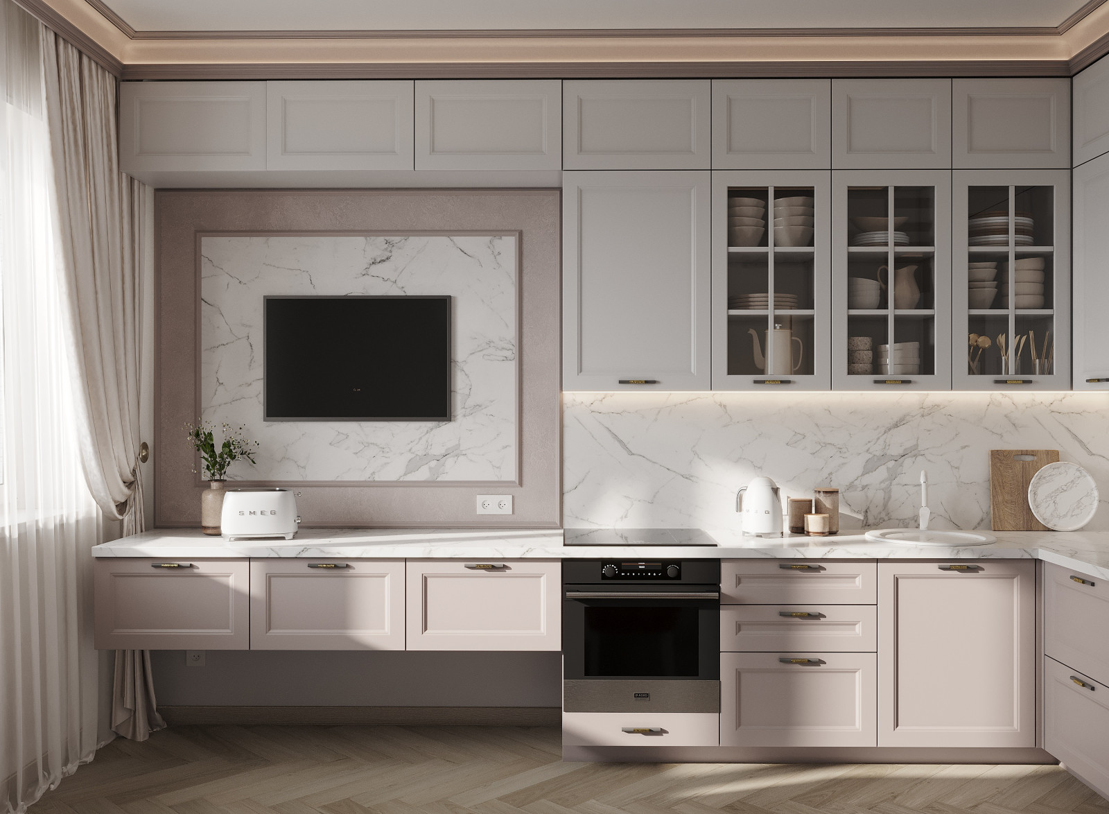 Дизайн двухкомнатной квартиры на Спортивной