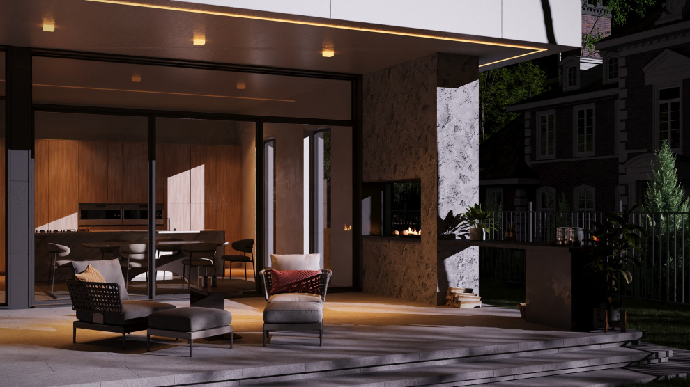 Проект коттеджа на берегу Москва-реки