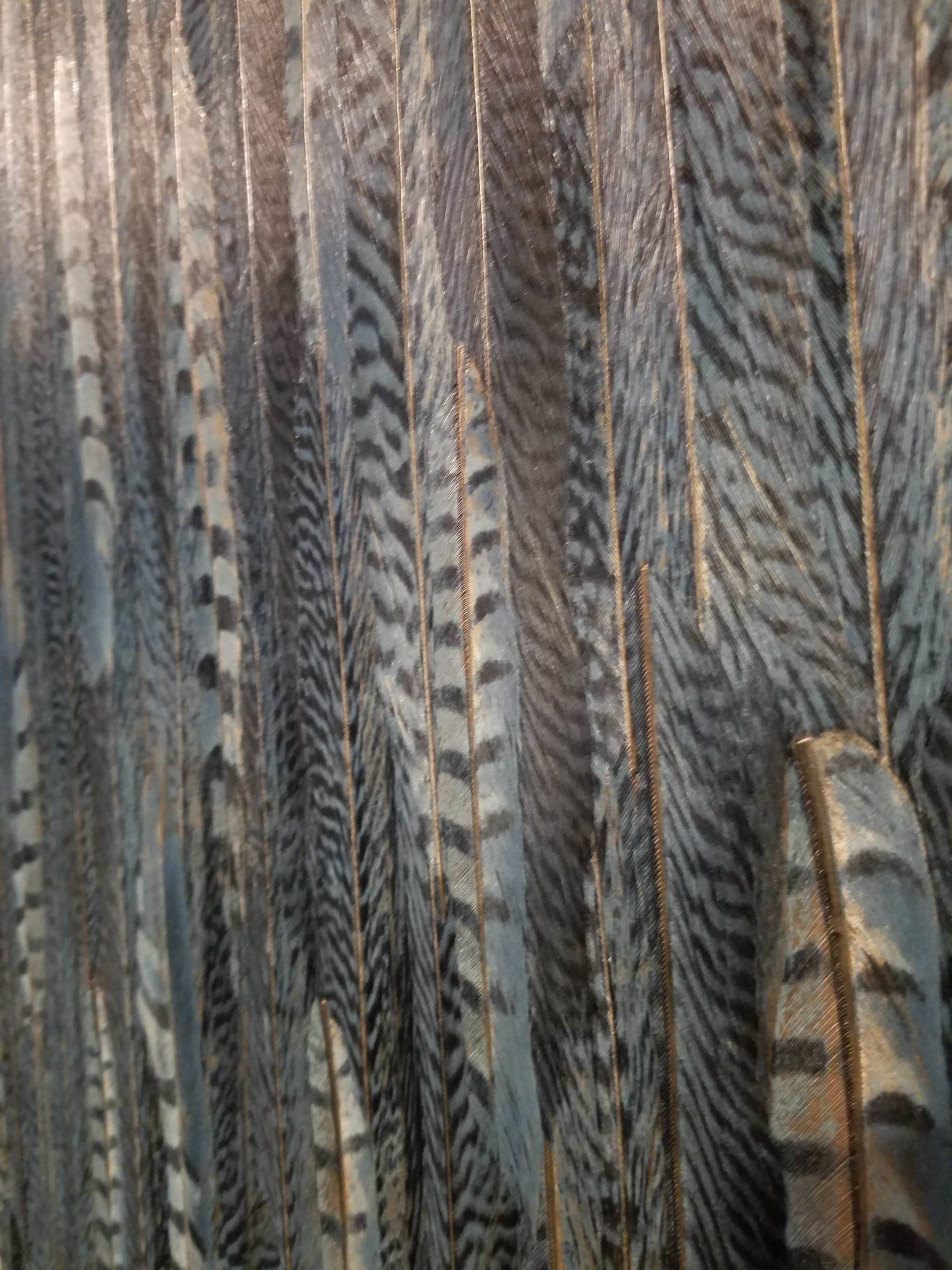 Install: Feathered Powder Room