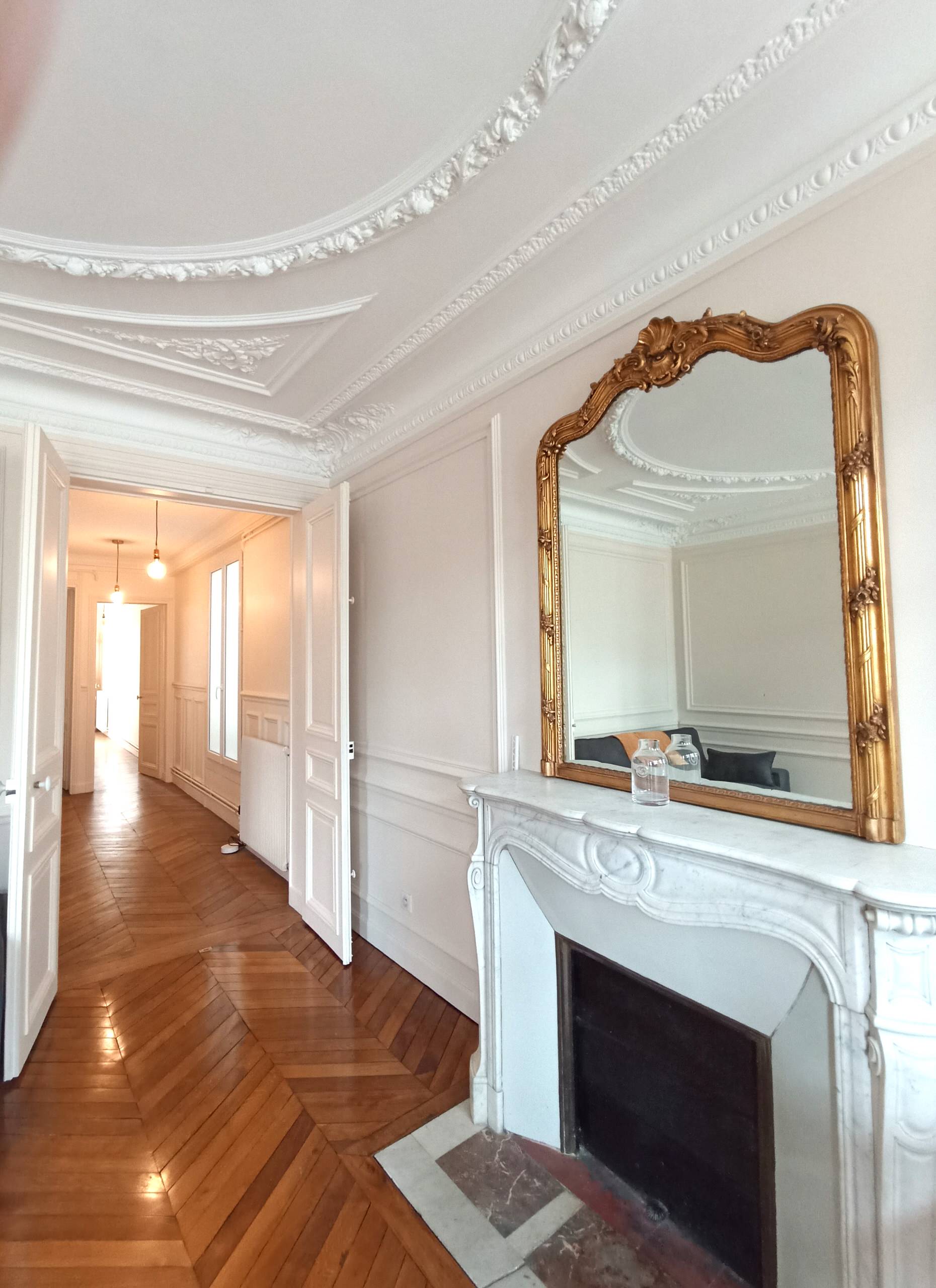 Rénovation appartement haussmannien