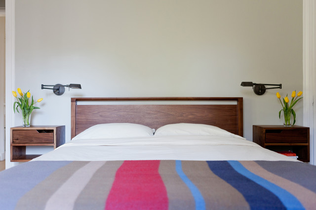 S. Tremaine Renovation contemporaneo-camera-da-letto