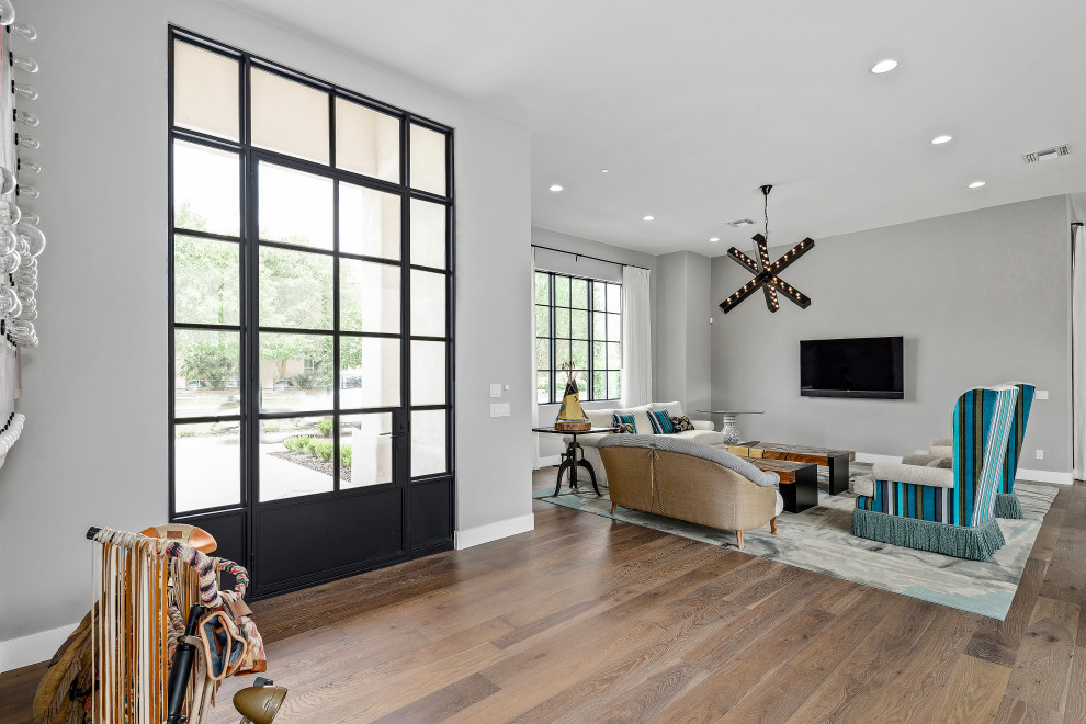 Home design - transitional home design idea in Phoenix
