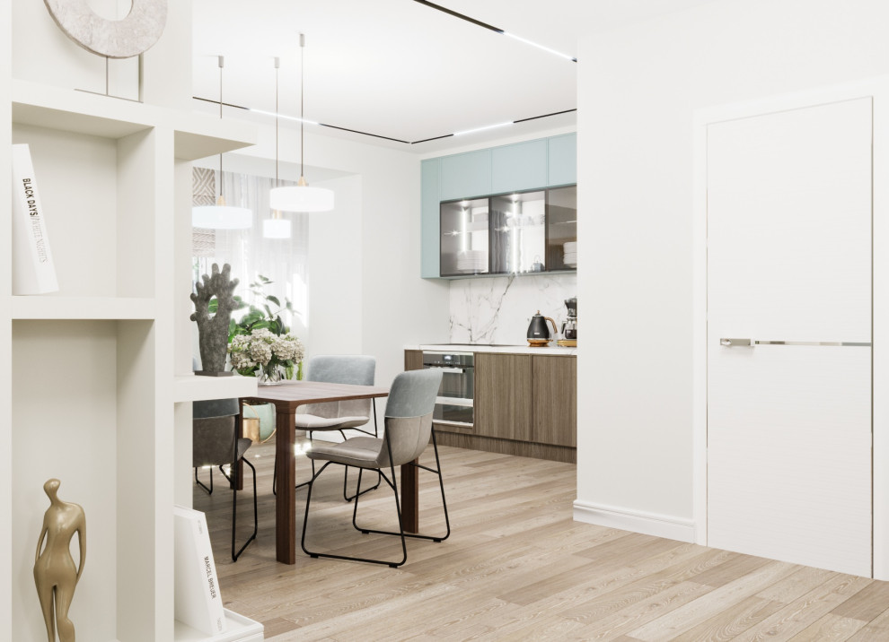 интерьер 2-комнатной квартиры для молодой семьи. ЖК Панорама