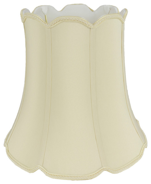 Shantung Bell V Notch Deeper Drum, Fancy Trim, Recessed Spider