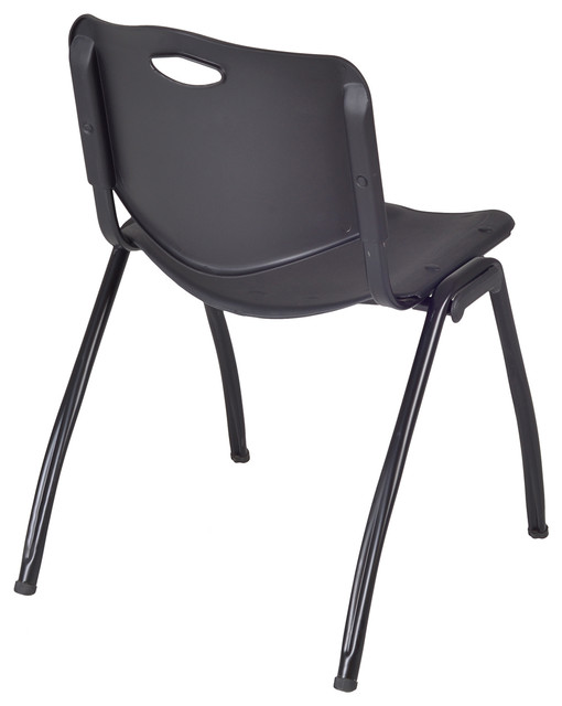 M' Stack Chair, Black - Contemporary - Office Chairs - by The Office ...