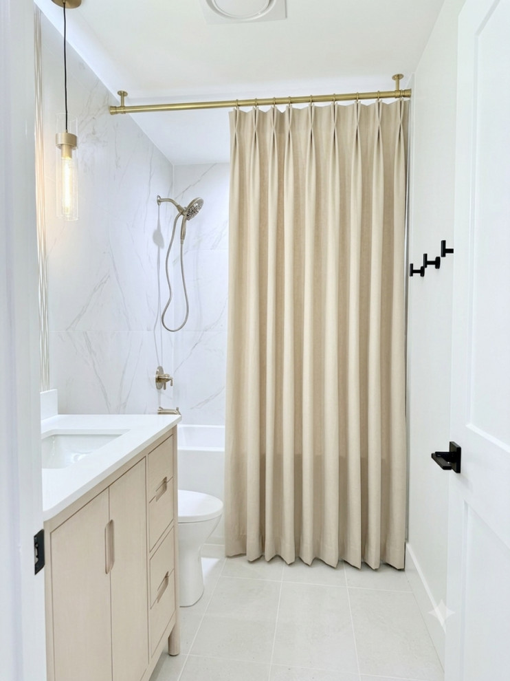 Light + Lasting Hall bath
