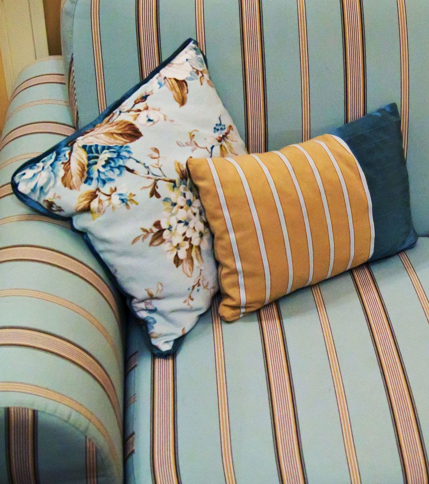 Interior design of vila on Italia Riviera