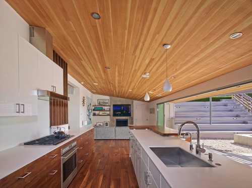 Kitchen Layout Ideas Mid Century Modern, Mid Century Modern Countertop Edge