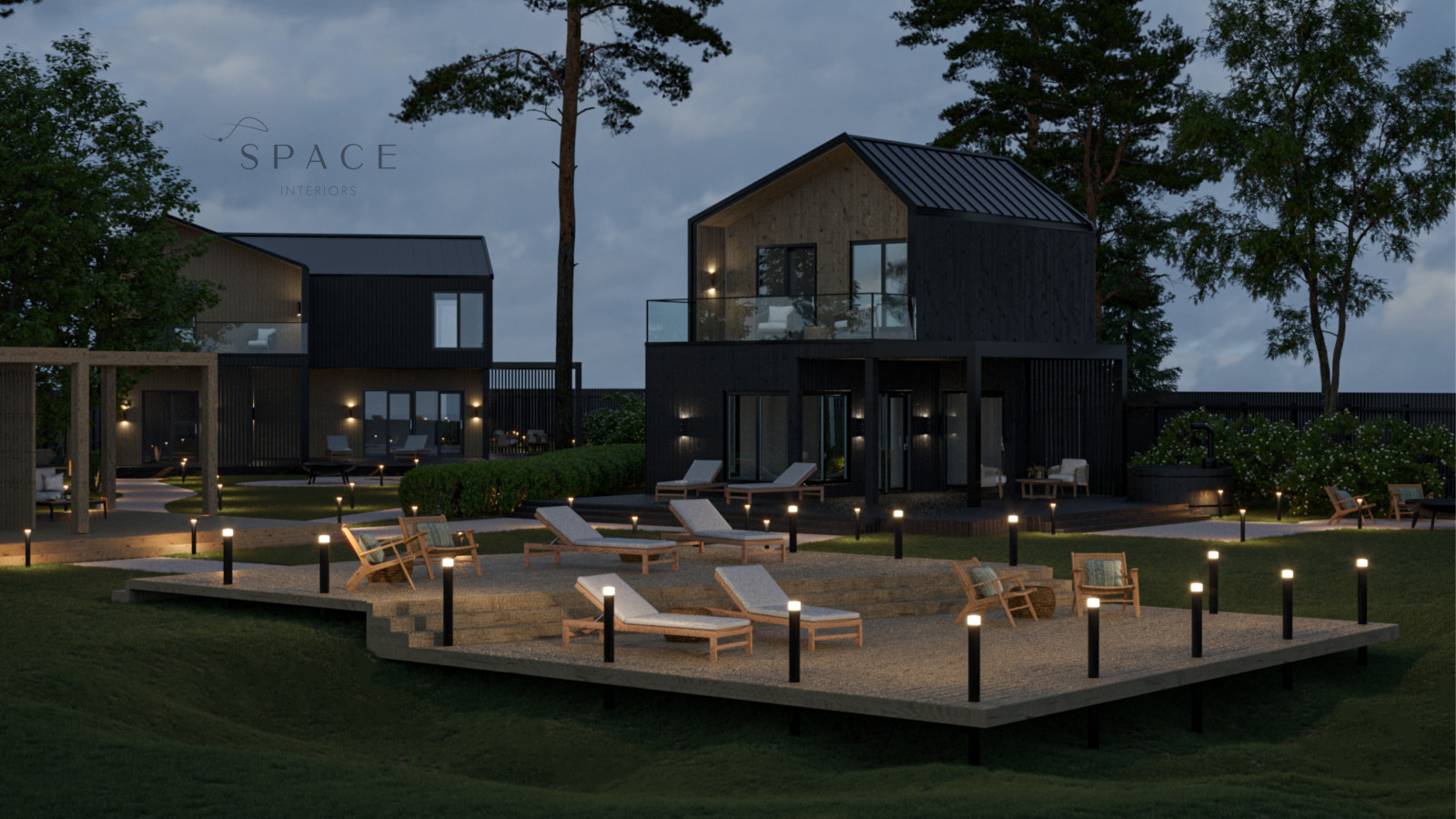 Экстерьер гостевого дома