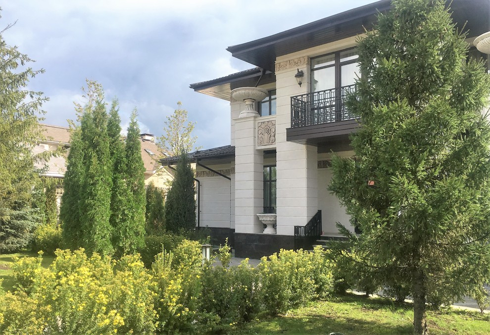 Строительство домов – реализованные фасады