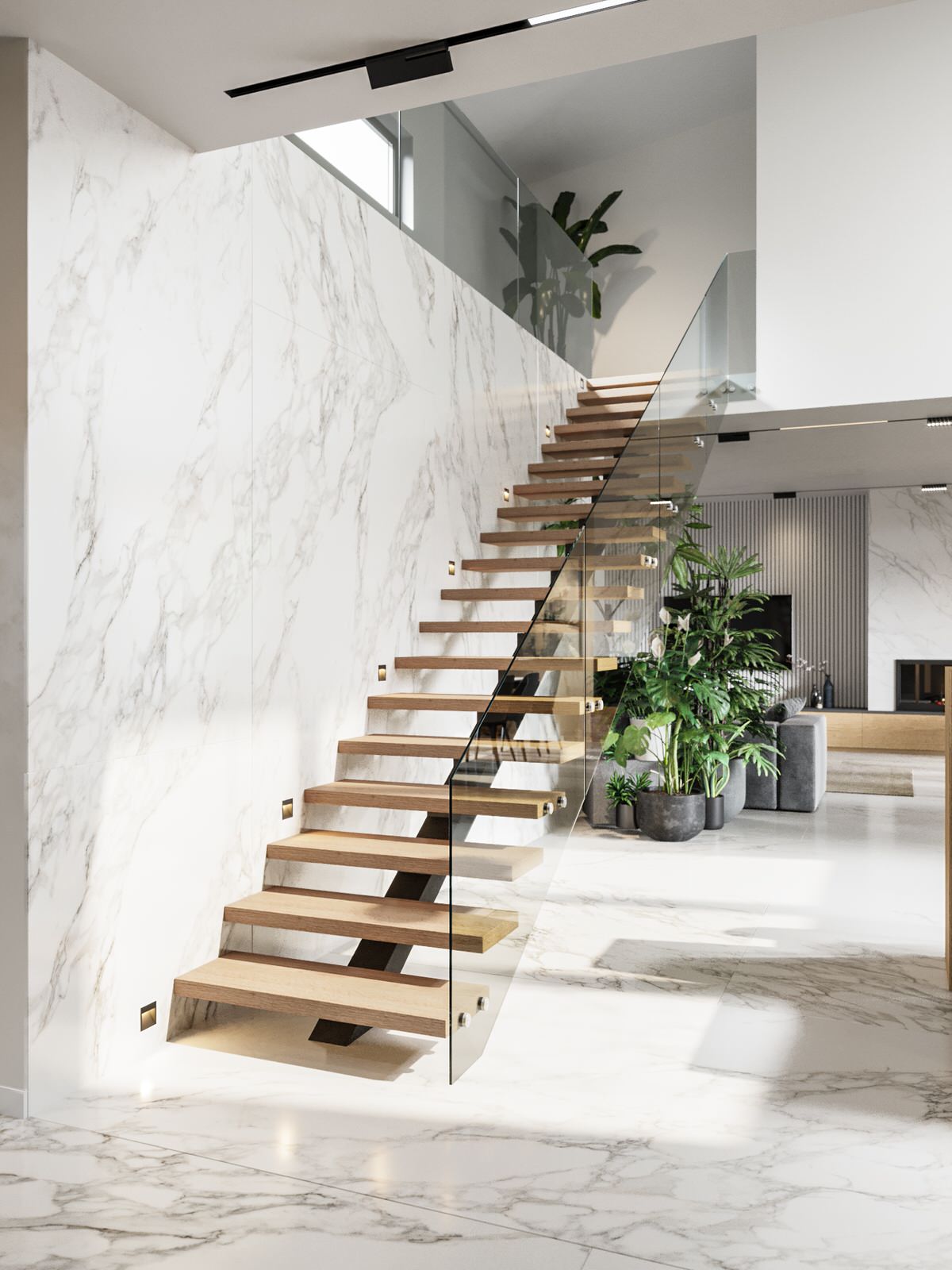 Загородный дом под Санкт-Петербургом. Гостиная