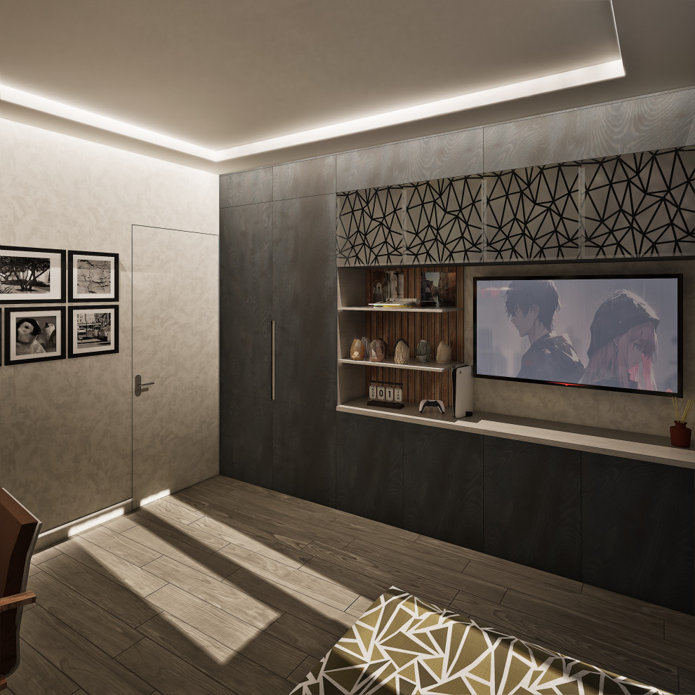 Дизайн-проект спальни для подростка