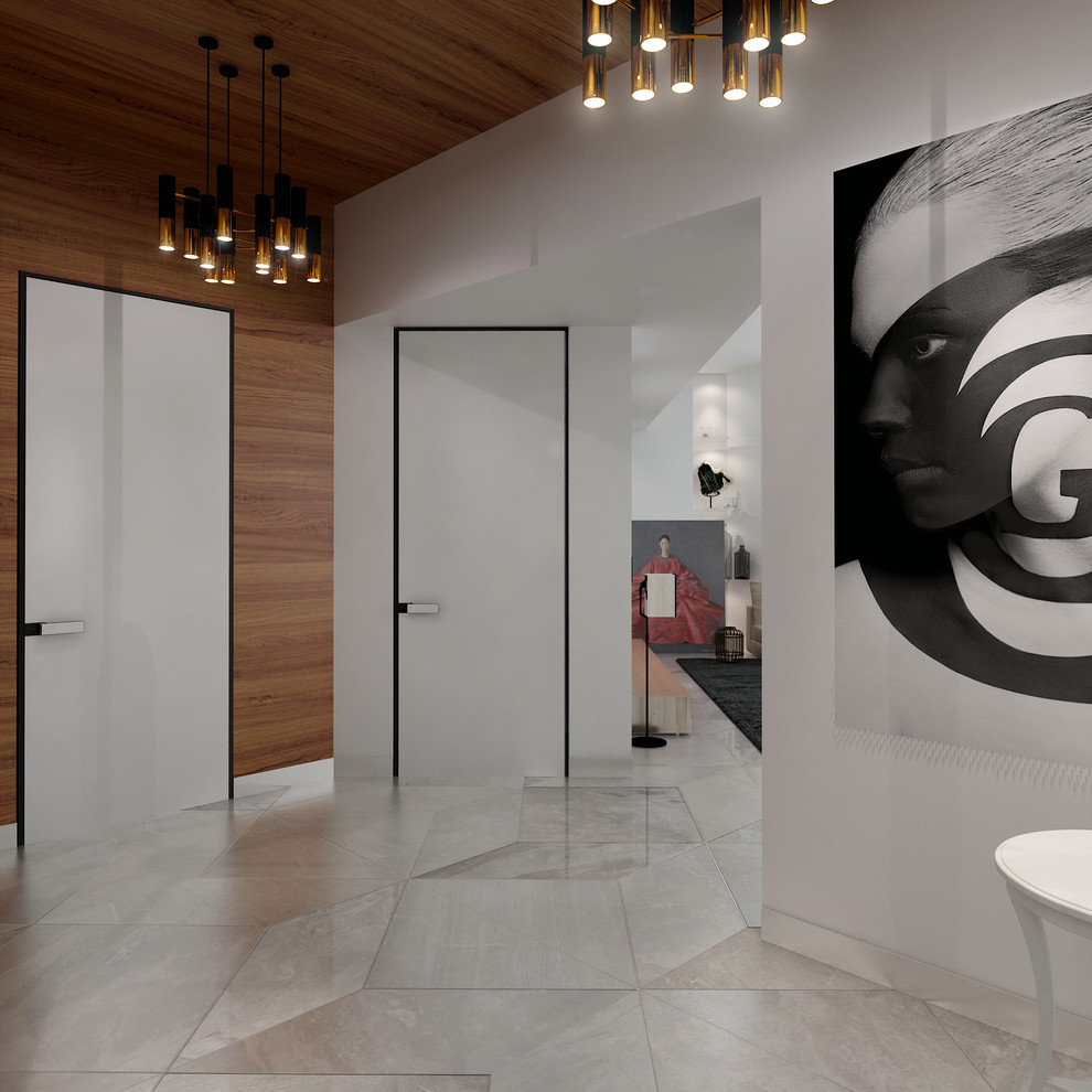 Дизайн-проект трехкомнатной квартиры в современном стиле г.Иркутск