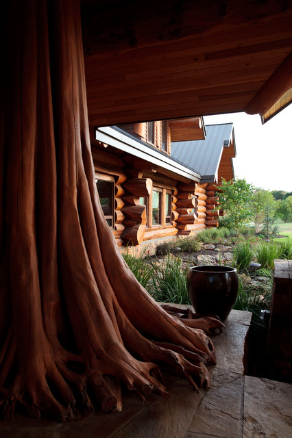 Log Cabin Awesome klassisk-entre