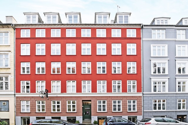 Boh&eacute;me lejlighed scandinavian-exterior