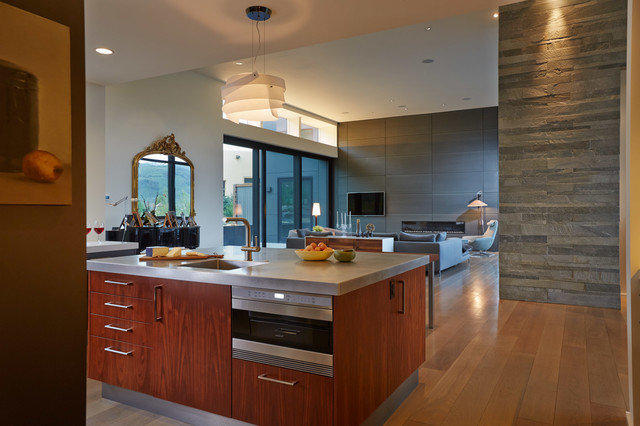 Modern Mountain Home modern-koek