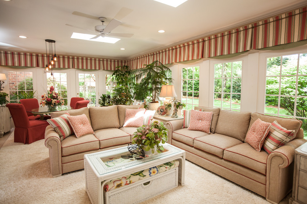 North Carolina Garden Sunroom Traditional Charlotte by