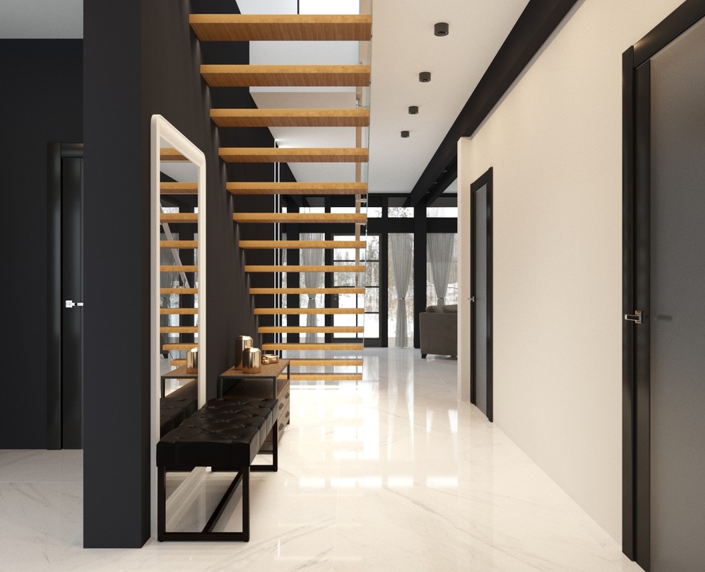 Проект первого этажа дома в г. Выборг, 100кв.м.