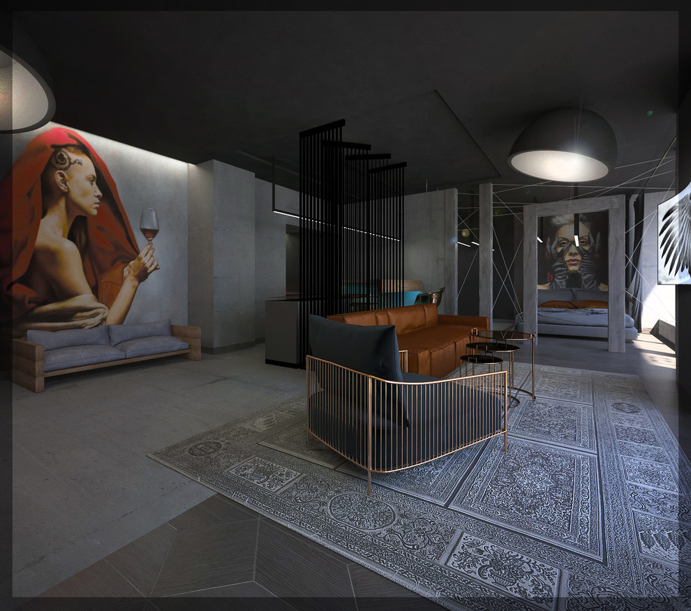 Минимализм с элементами лофта