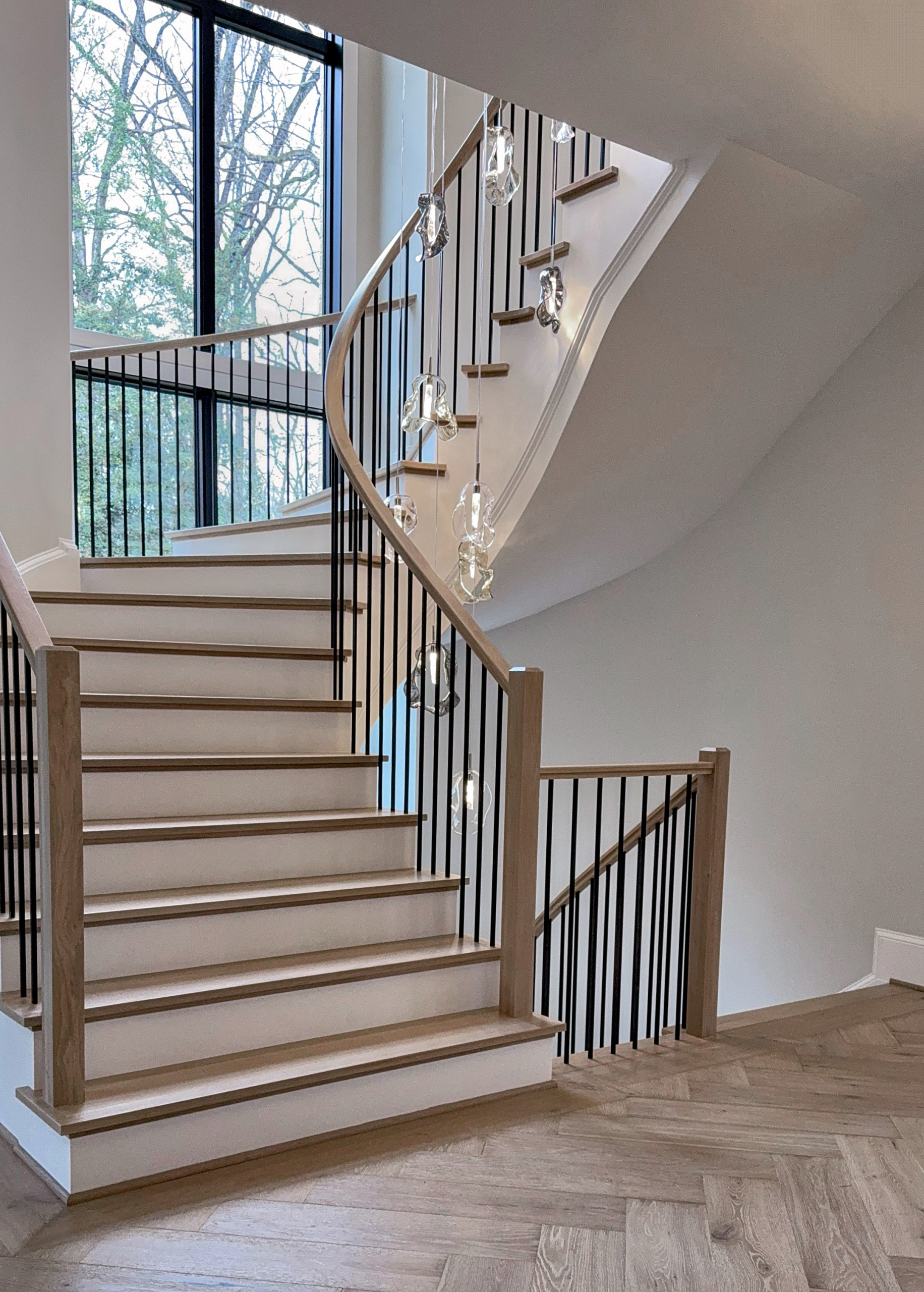 Project #150 | Contemporary White Oak Curve