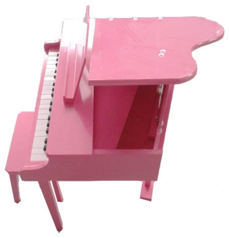 37-Key Kids Toy Grand Piano - Pink - MKFZ37P