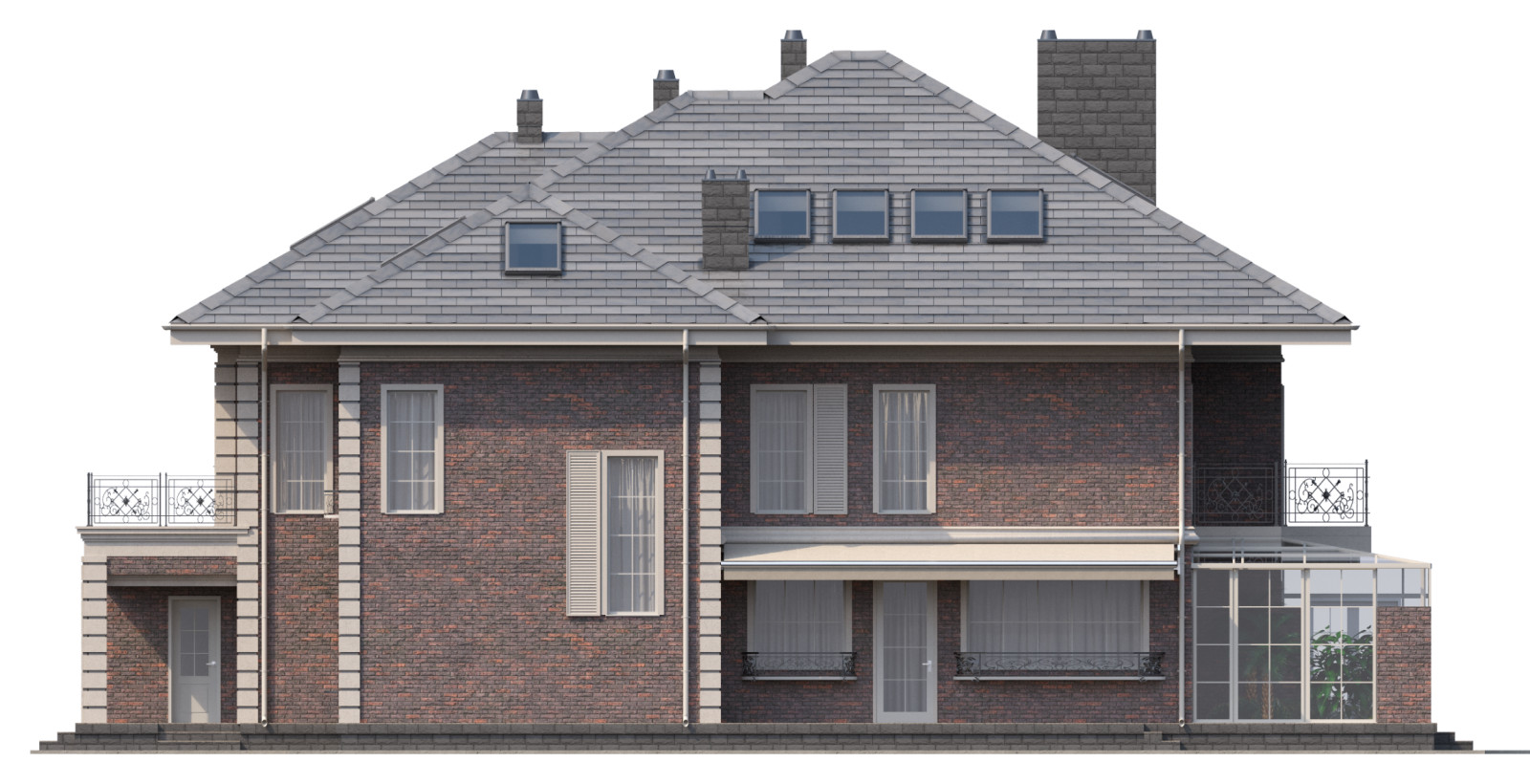 Комфортный дом на ДВЕ семьи