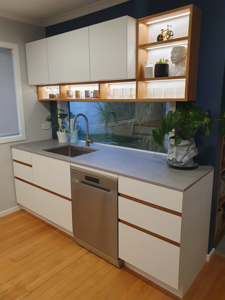 Maximising Storage in Beautifully Linear Kitchen Renovation