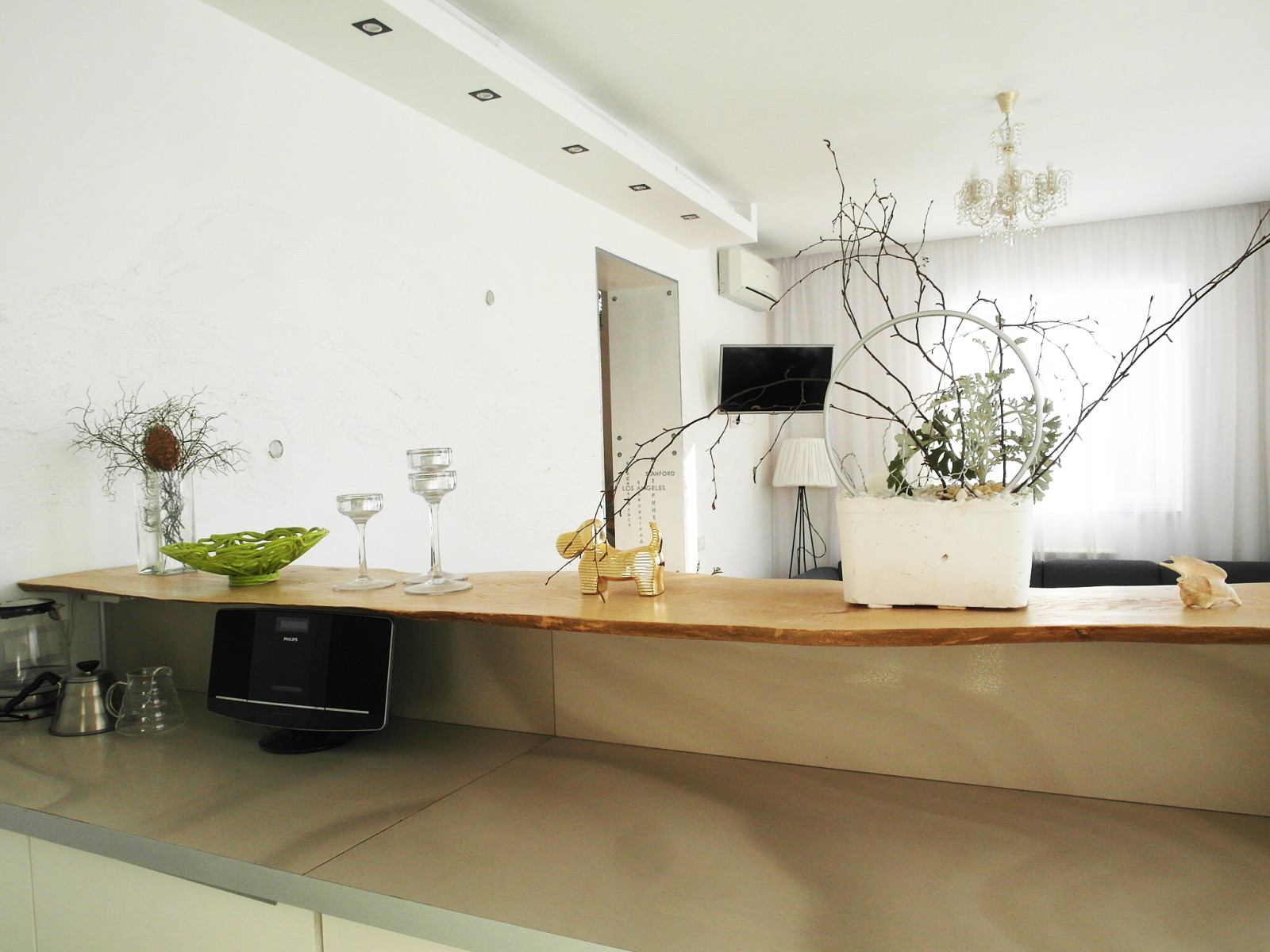 Кухня-гостиная в загородном доме