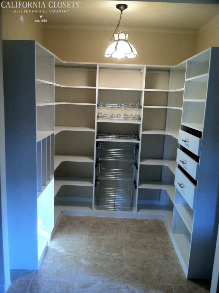 Custom Pantries Transitional Kitchen Austin By California