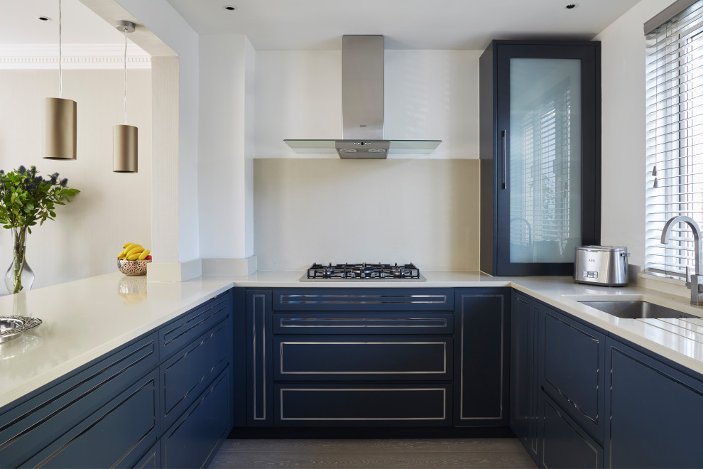 Photo of a contemporary kitchen in London.