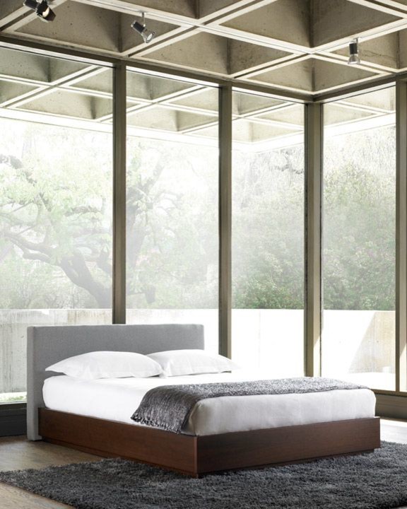 Photo of a contemporary bedroom in San Diego.