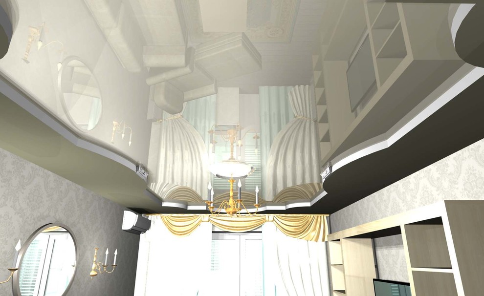 Варианты отделки гостиной