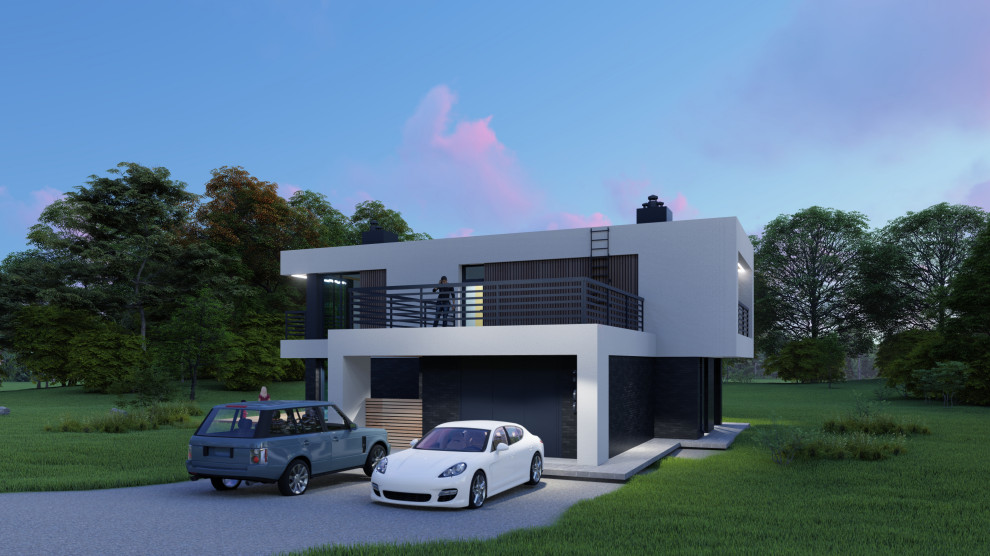 Modern house 150/185+50