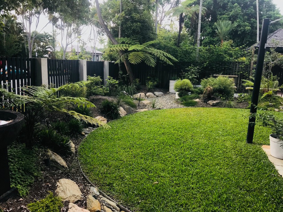 Photo of a tropical garden in Cairns.