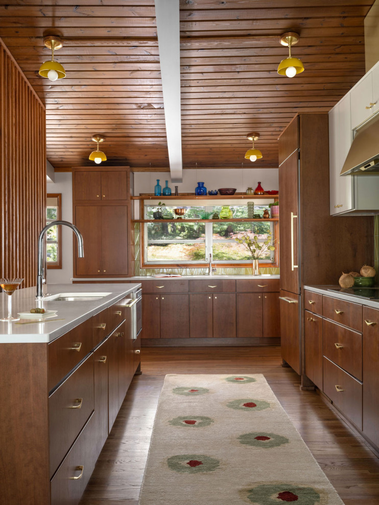 Mid-Century Modern Icon in Sagamore Hills - Midcentury - Kitchen ...