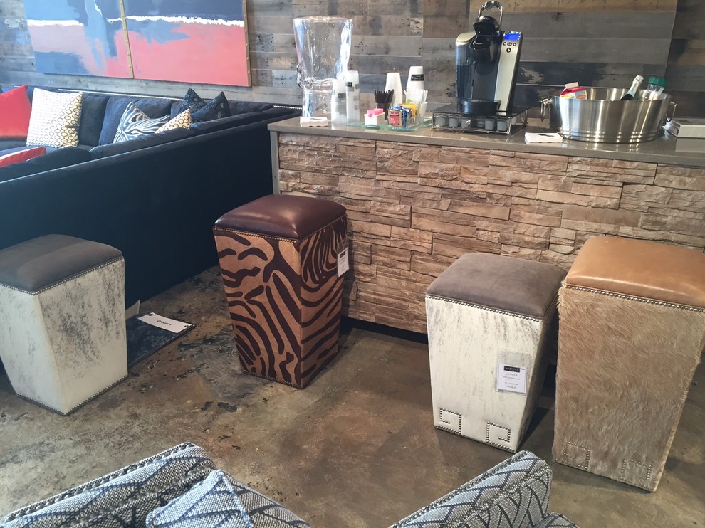 Inspiration for a rustic home design remodel in Birmingham
