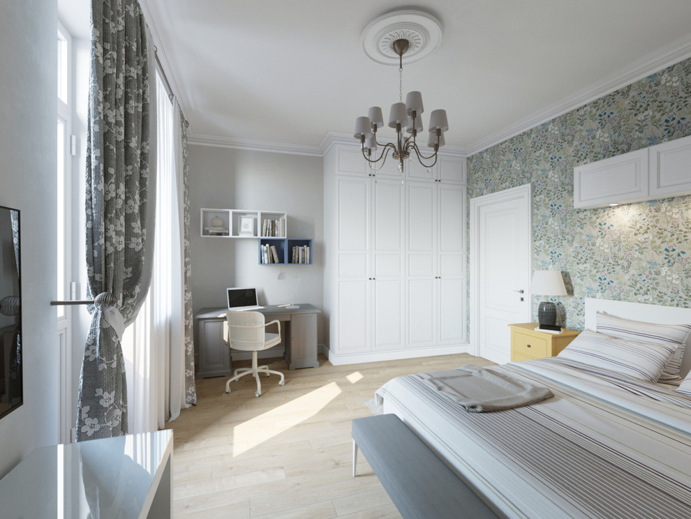 Рабочее место в спальне