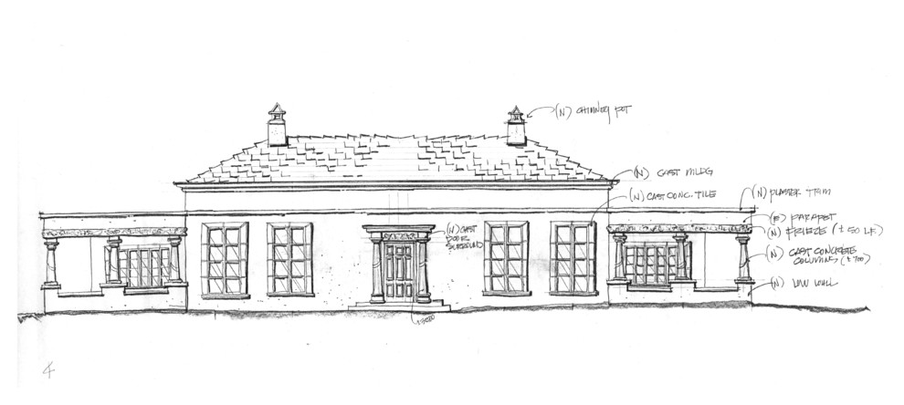 Exterior renovation