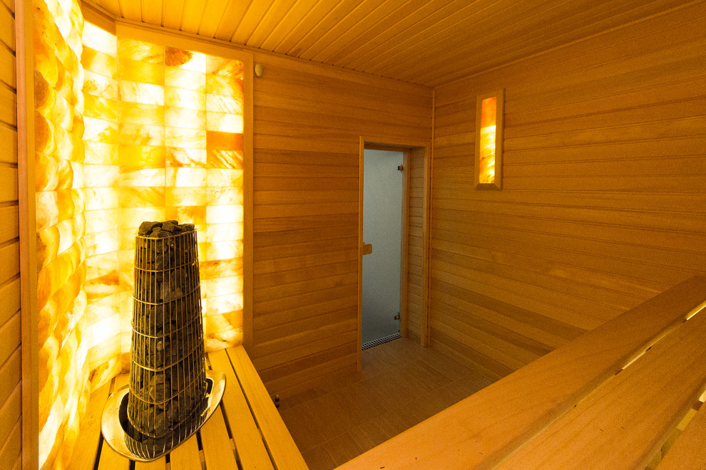 Дом в светлых тонах.