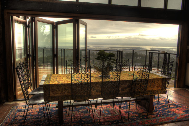 Deck eklektisk-veranda