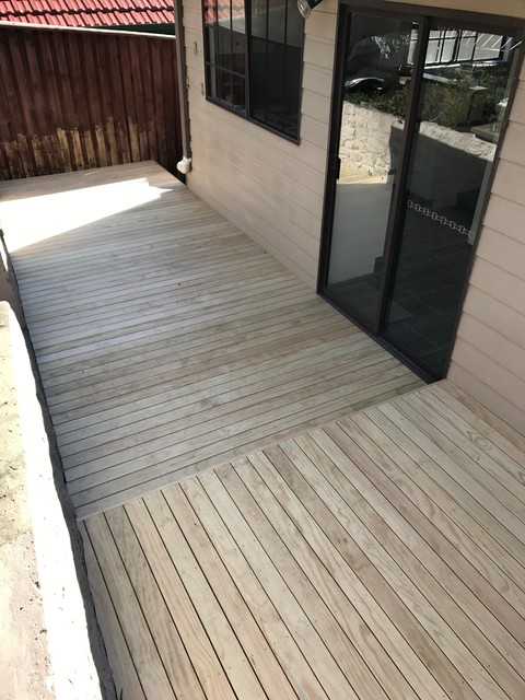 Manly Vale deck contemporary-deck